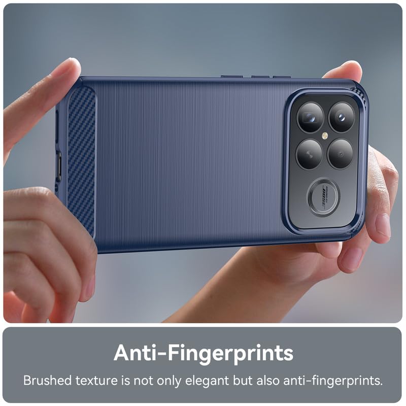 Image of Basic Case for Poco F8 Ultra (Carbon Fibre Blue)