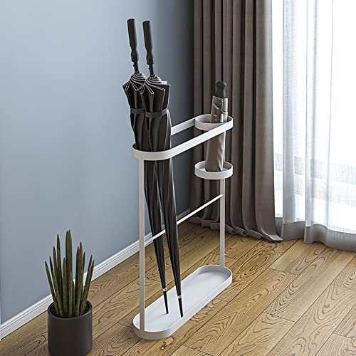 Porte-parapluies blanc créativité compact et multifonctionnel
