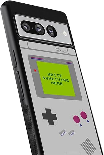 Miniatura 2 de Funda de goma negra personalizada para consola de juegos retro compatible con Google Pixel 10, 10 Pro, 10 Pro XL, 9a, 9 Pro, Pixel 9, Pixel 9 Pro