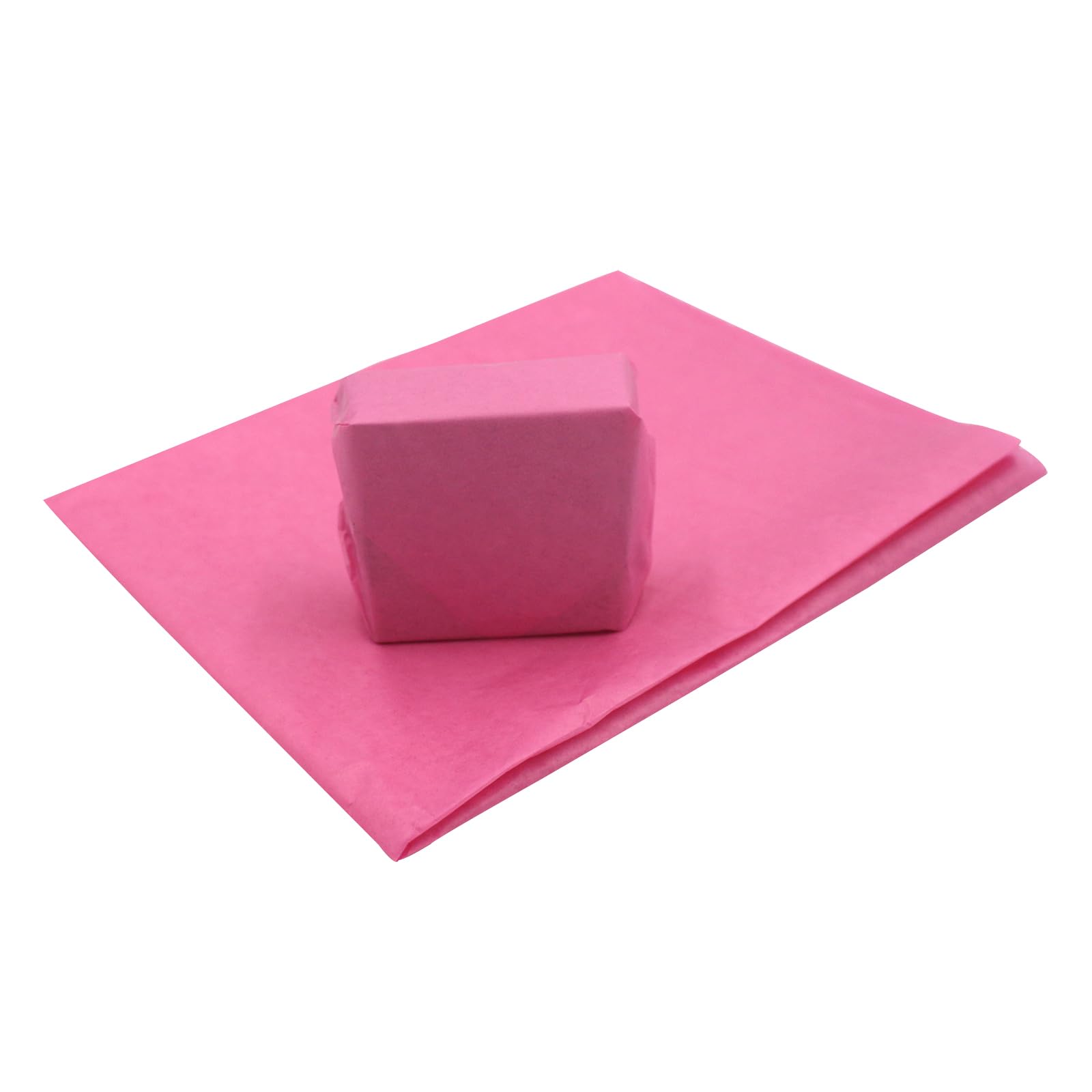 50 Sheets - Large Coloured Tissue Paper 20 x 30 inches (500x750mm) | Acid Free Art and Craft Wrapping Paper | Gift Wrapping Decorative Soft Tissue Sheets (Cerise)
