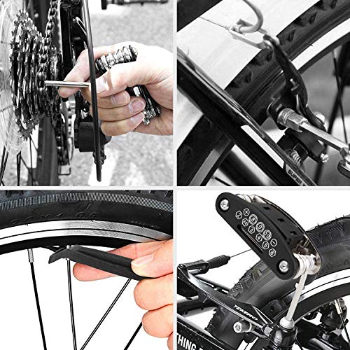 Bike Tool Kit, Puncture Repair Kit, Bike Multi Tool, Mountain Bike Accessories, Cycling Gifts
