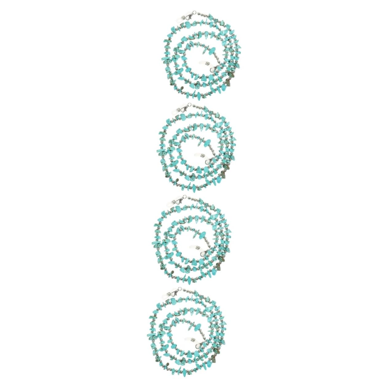 Correa Antideslizante para Gafas con Diseño Irregular de Perlas Kallaite Cadena para Anteojos Soporte de Gafas Compacto y Accesorio de Moda