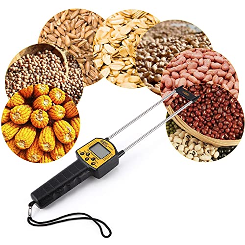 Image of Thermomate Grain Moisture Meter Smart Sensor Digital for 14 Varieties of Grain