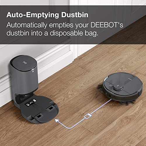 Image of ECOVACS DEEBOT Robot Vacuum and Mop, Station