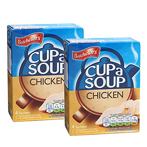 Image of Batchelor's Cup A Soup 4 Sachets - Chicken - 2 Pack, 2 x 81 g