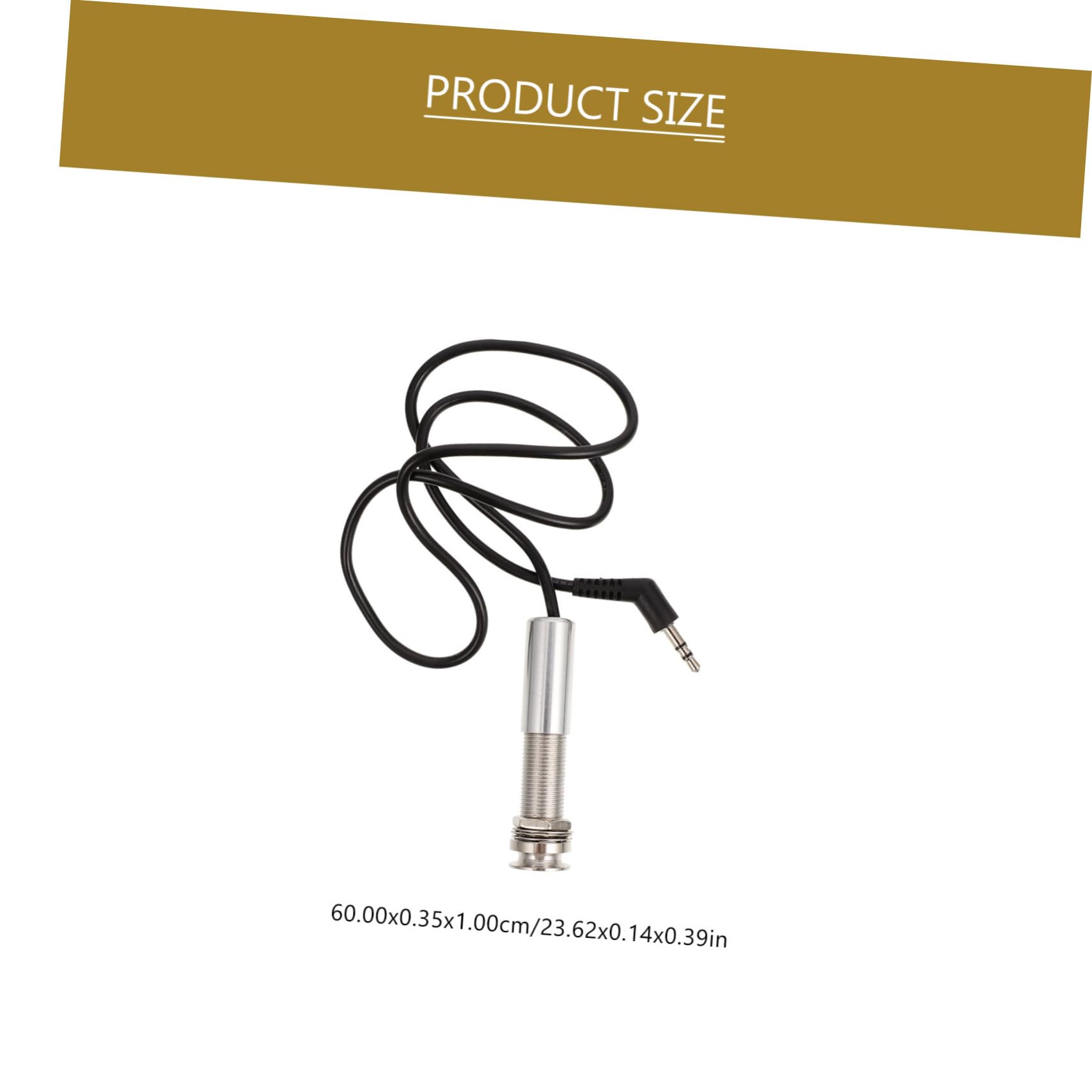 BESPORTBLE Guitar Pickup Power Cable Durable Accessory for Electric Guitar Power Wire for Bass Pickups Random Color Essential Music Instrument Component Random Color