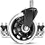 Office Chair Wheels Replacement Rubber Chair casters for Hardwood Floors and Carpet, Set of 5, Heavy Duty Office Chair Ball casters for Chairs to Replace Office Chair mats - Universal fit