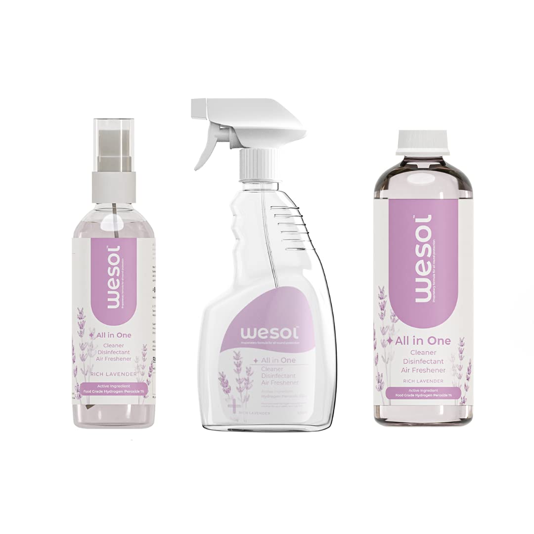 Wesol Odour and Urine Smell Remover Pet Area Disinfectant & Freshener (Food Grade) for Dog and Cat with Rich Lavender Fragnance (Combo Pack Of 3) (B09HMX4JWW) Amazon Price History, Amazon Price Tracker