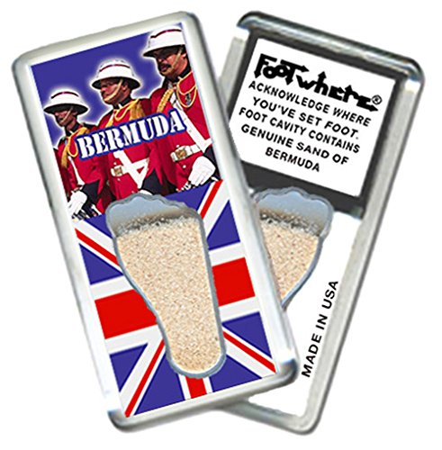 Magnet Bermuda Footwhere BRM205 Drummers en forme de pied fabriqué aux USA
