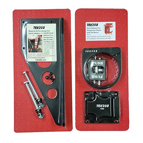 TEK208 Can Am Maverick X3 Fire Extinguisher Mount, (Driver Side)