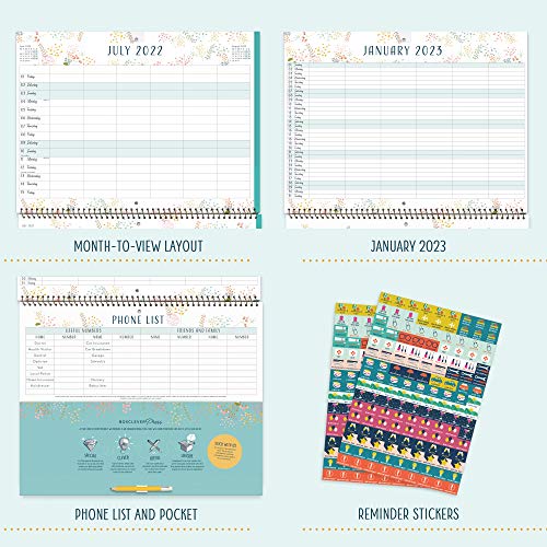 (in English) Boxclever Press ‘Family Home Planner’ 2021 2022 Calendar. Family Calendar 2021 2022 with 6 Columns… - Image 8
