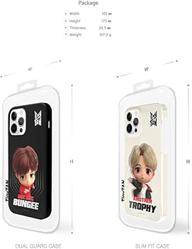 Amazon.co.jp: BTS Official TinyTAN MIC DROP 3D Slim Fit Hard Phone