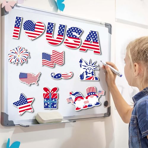 34 imanes decorativos para refrigerador Día de la Independencia miniatura 3