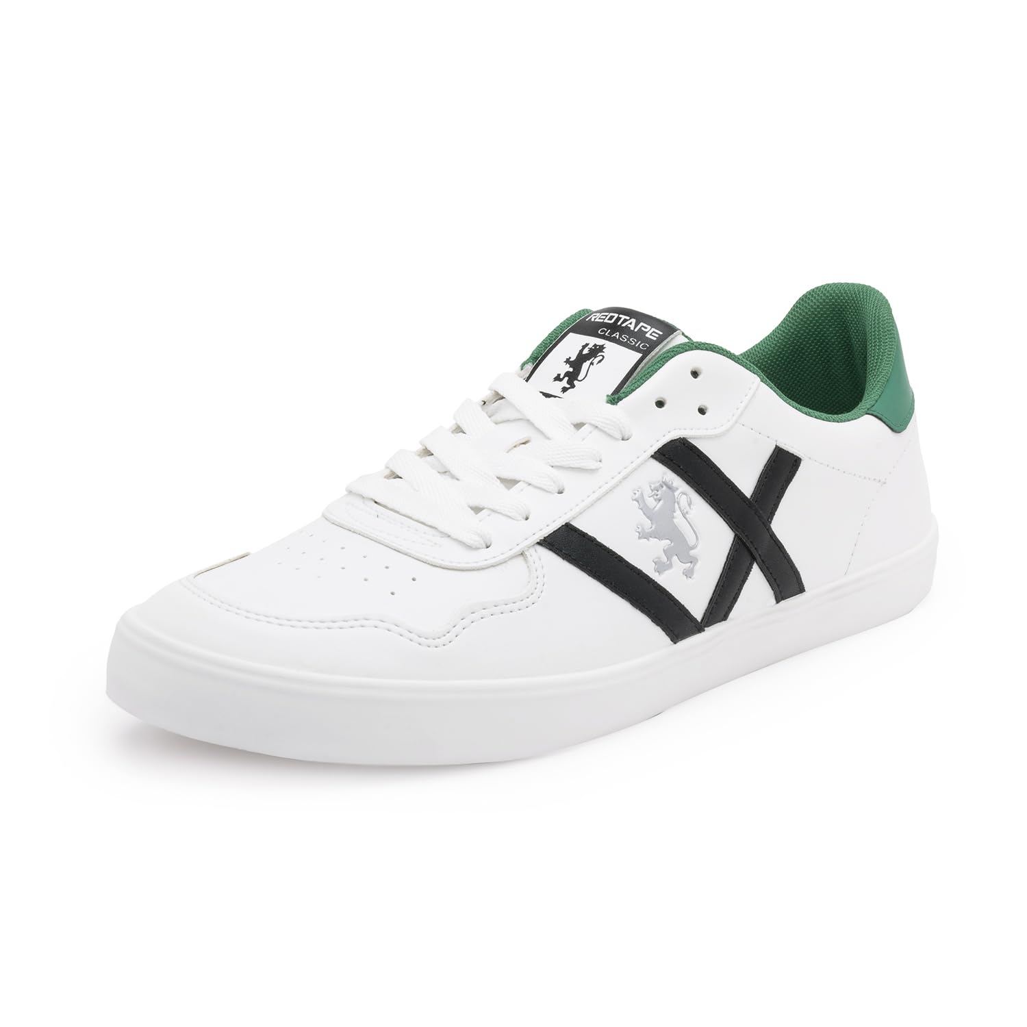 Red Tape Casual Vulcanised Shoes For Men | Soft Cushioned Insole, Slip-Resistance, Dynamic Feet Support, Arch Support & Shock Absorption White, 8 UK (B0CST3N2PR) Amazon Price History, Amazon Price Tracker