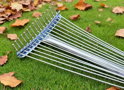 Rastrillo de jardín ajustable con bolsa y guantes miniatura 6