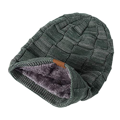 REDESS Beanie Hat for Men and Women Winter Warm Hats Knit Slouchy Thick Skull Cap