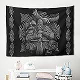 Nanlili PoroX Viking Odin Bedding Tapestry Wall Art Home Décor, Home Decorations for Bedroom Door...