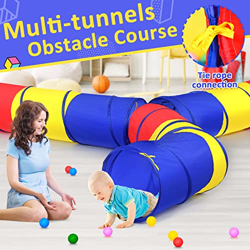 Pigpigpen PIGPIGPEN--NEW Pop Up Play Tunnel Tent For Toddlers Babies Or Dogs, Indoor & Outdoor Toys For Kids Backyard Playset. thumb #6