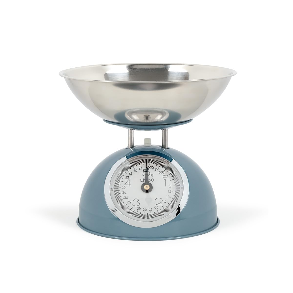 Mechanische Küchenwaage 5kg - 20g blau - dom443b