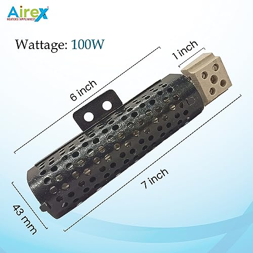 Airex Space Heater For HT LT Panel Electrical Panel Switch Gear Panel Boards/Electronic Instruments Panel Space Heater 100W