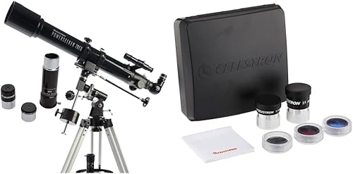 Celestron Telescopio PowerSeeker 70EQ con kit de accesorios