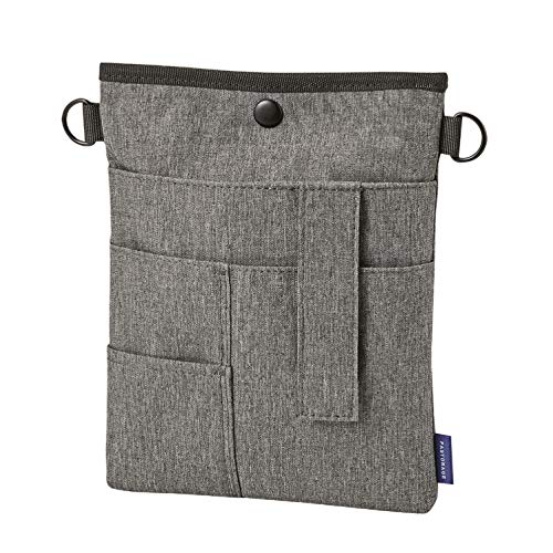 クツワ 収納ケース ファストレージ 薄型ワークポーチ グレー FS100GY