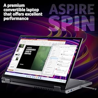 acer Aspire Spin 14 ASP14-52MTN Convertible Laptop - Intel Core Ultra 5 115U, 16GB, 512GB SSD, Integrated Graphics, 14" WUXGA Touchscreen, Windows 11, Iron