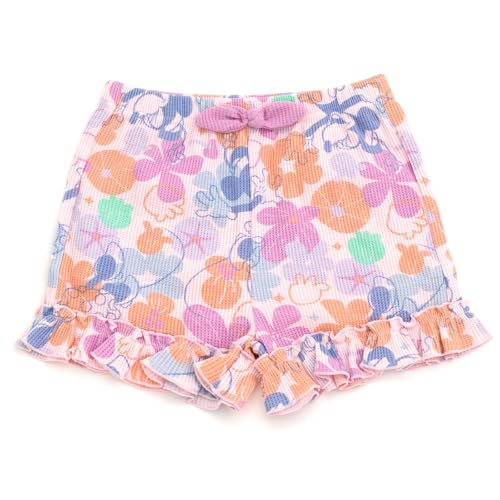 Image of Disney Waffle Knit T-Shirt and Shorts Outfit Set Newborn to Little Kid Sizes (0-3 Months - 5)