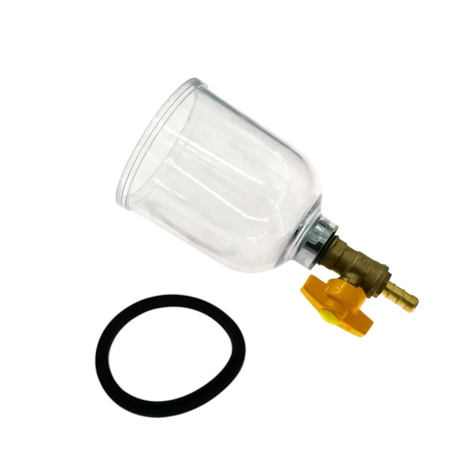 PHNOITPQ Fuel Filter Assembly 300FG 300FH Oil-Water Separator Filter SWK-2000-5 with 00530 Filter Replacement Filter(Filter cup and valve)
