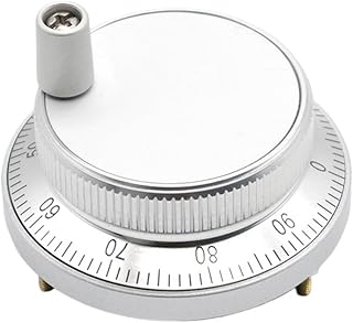 Hand Wheel Pulse Encoder 1pc CNC Pulser Handwheel 5V 4Pin Pulse 100 Manual Generator 60mm Rotary Encoder(5V-100ppr,4PIN_80MM)