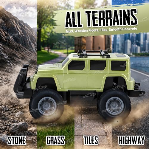 Image of Zest 4 Toyz Remote Control Car Toy for Kids | High Speed Rechargeable RC Car | Remote Control Jeep Cars for Boys and Girls | Birthday Gift for Kids - Asst