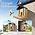 Akasumer Bird Feeder, 5MP Solar-Powered Smart Bird Feeder with Camera, AI Identifies Birds 10000+, 2.4GHz, Color Night Vision, Instant Notification, Easy to Use, 1.5L Birds Feeders for Outdoor, Yard