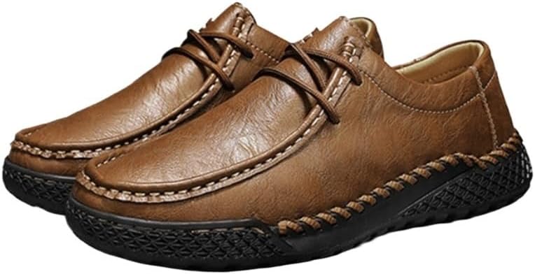 Men's Business Dress Shoes Oxford Shoes Non-Slip Wear-Resistant Versatile Comfortable Breathable Dad Shoes for Men