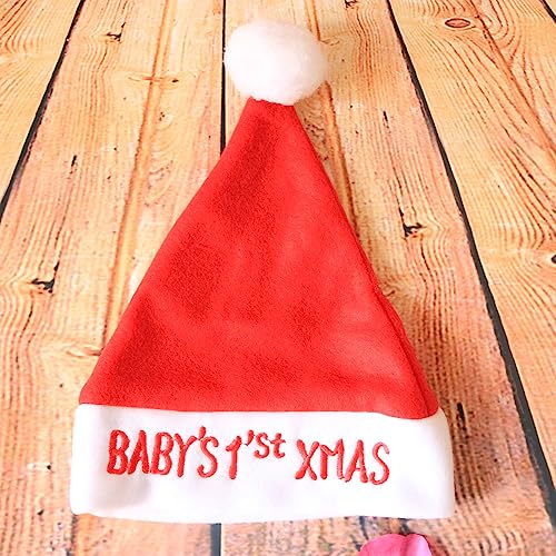 Unisex Toddler Baby Santa Hat - Soft Cotton Xmas Beanie Hat For 0-12 Months4