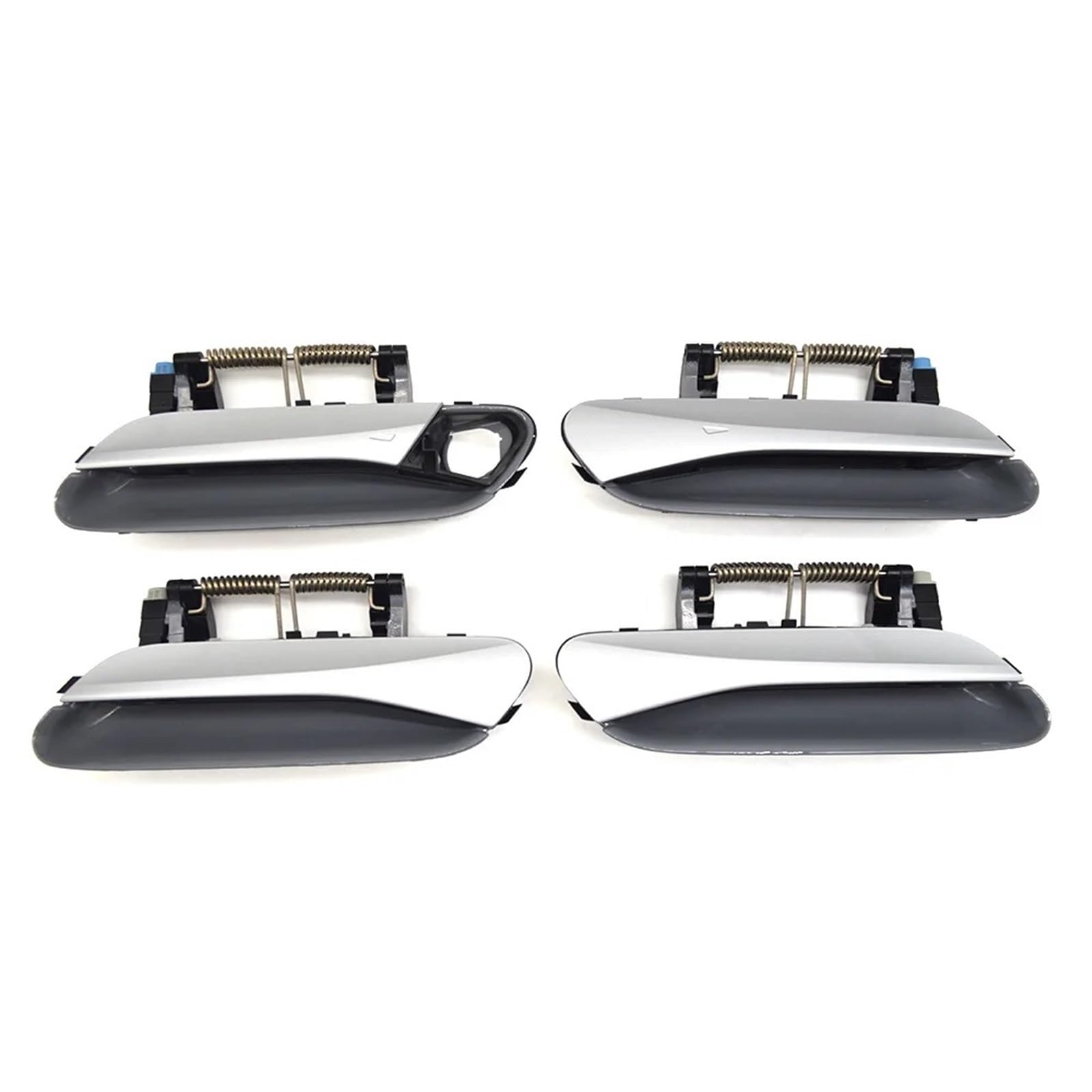 Hudfroa 1 Set Side Door Handles For Vw Id4 Id6 11G 837 Four Door Induction Handle Silver Gray Suitable