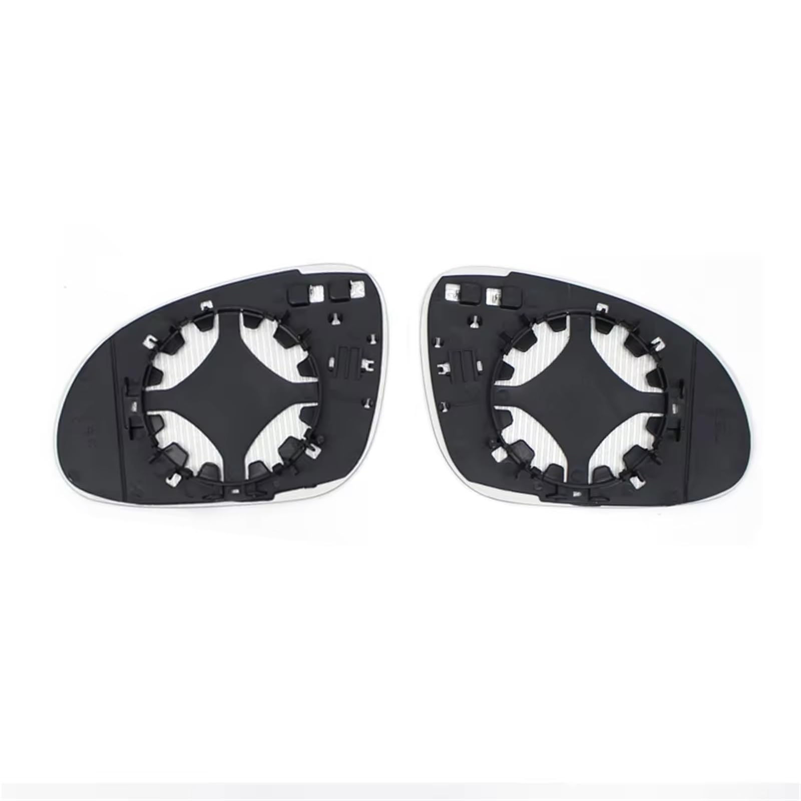 Verre Rétroviseur Latéral Rétroviseur extérieur Chauffant pour Golf pour GTI 6 MK6 2009-2012, rétroviseur latéral Gauche/Droit, Angle Glace Rétroviseur(1piece Left)