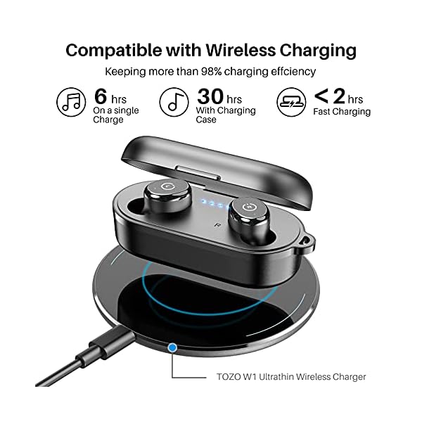 TOZO-T10-Bluetooth-50-Wireless-Earbuds-with-Wireless-Charging-Case-IPX8-Waterproof-Stereo-Headphones-in-Ear-Built-in-Mic-Headset-Premium-Sound-with-Deep-Bass-for-Sport-Black TOZO T10 Bluetooth 5.3 Wireless Earbuds with Wireless Charging Case IPX8 Waterproof Stereo Headphones in Ear Built in Mic Headset Premium Sound with Deep Bass for Sport Black