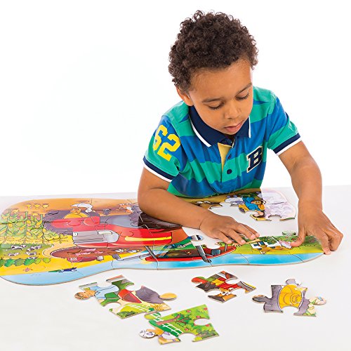 Orchard Toys Big Tractor Jigsaw Puzzle, 25-Piece Farm Themed Shaped Puzzle for Ages 3-6, Includes Poster, Perfect Party… – Bild 4