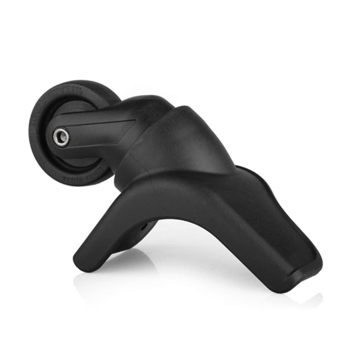 (Set di 2 paia) Girevole a 360 gradi Mute Riparazione Sostituzione Ruota for bagagli Ruote for valigie Parti Spinner (W052#)