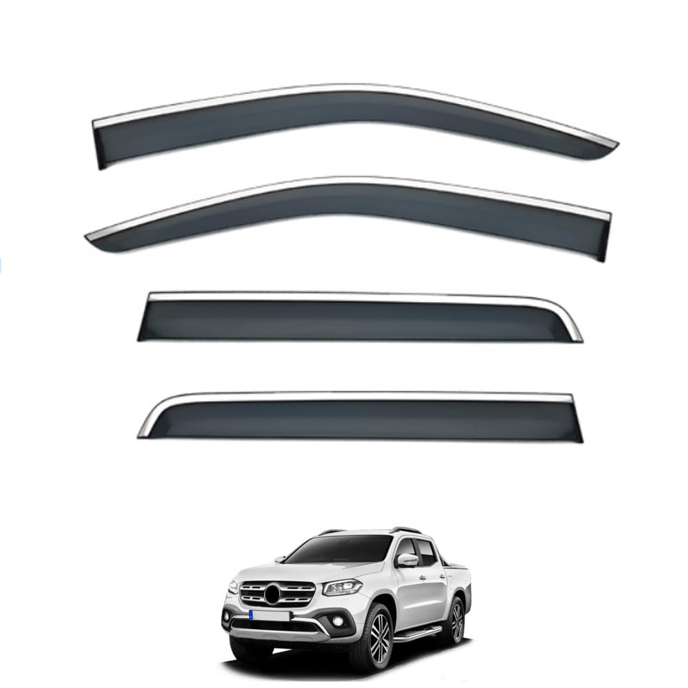 4 Pezzi Deflettori d’Aria tettuccio,per Benz X Class W470 2017-2026