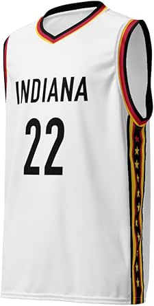 Amazon.com: Rep The 1 Indiana Recycled Unisex Basketball Jersey ...