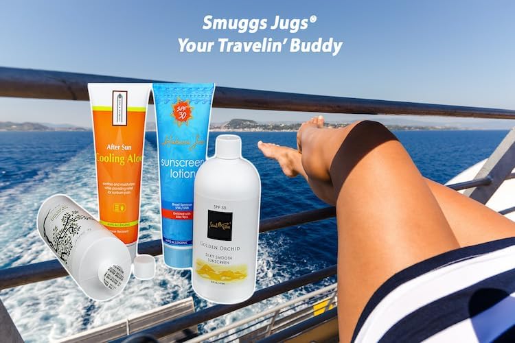 Miniatura 7 de Kit de Contrabando de Alcohol para Cruceros Botellas Vacías de Champú y Acondicionador para Ocultar y Beber Licor - Frascos Ocultos para Licor de