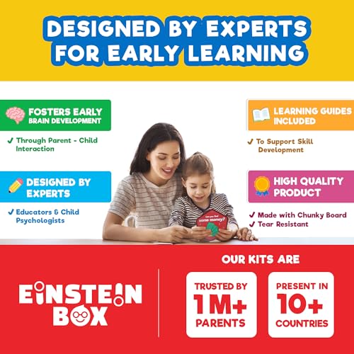 Image of EINSTEIN BOX Scavenger Hunt Game 2-5 Years Old | Toys & Gifts for Boys & Girls Ages 2-5 Years| Games | Birthday Gifts Ideas | Learning & Education Toys|
