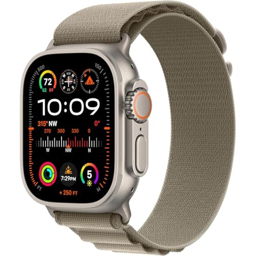 Titanium Case with Olive Alpine Loop