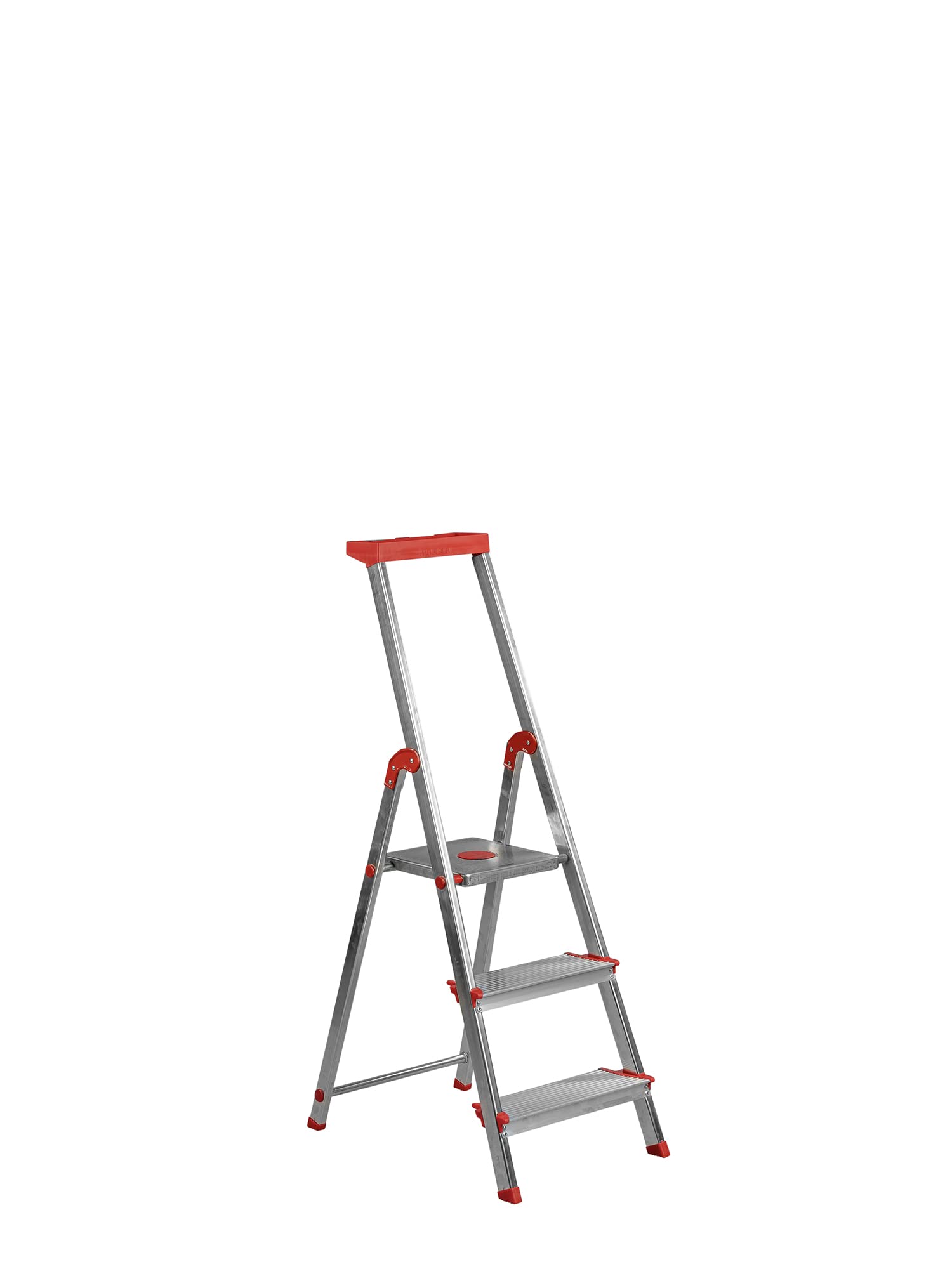Escalera Aluminio Rolser BRICO 220 3 Peldaños Anchos. Certificada según Norma Europea EN-131 para Uso doméstico y Profesional.
