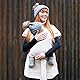 Close Pop-in/Close Parent Lite – Hüftgesunde verstellbare Baby-Kindertrage – Premium-One-Size Multi-Positions-Schlinge in Blush-Farbe