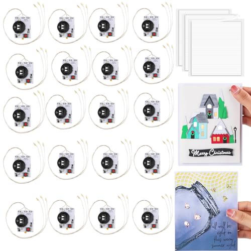 OTCRAFT 21 Stück kreative einfache Halo-Lichter...