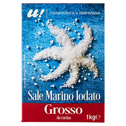 Sale grosso da cucina U! Confronta & Risparmia Sale Marino Iodato Grosso, 1kg