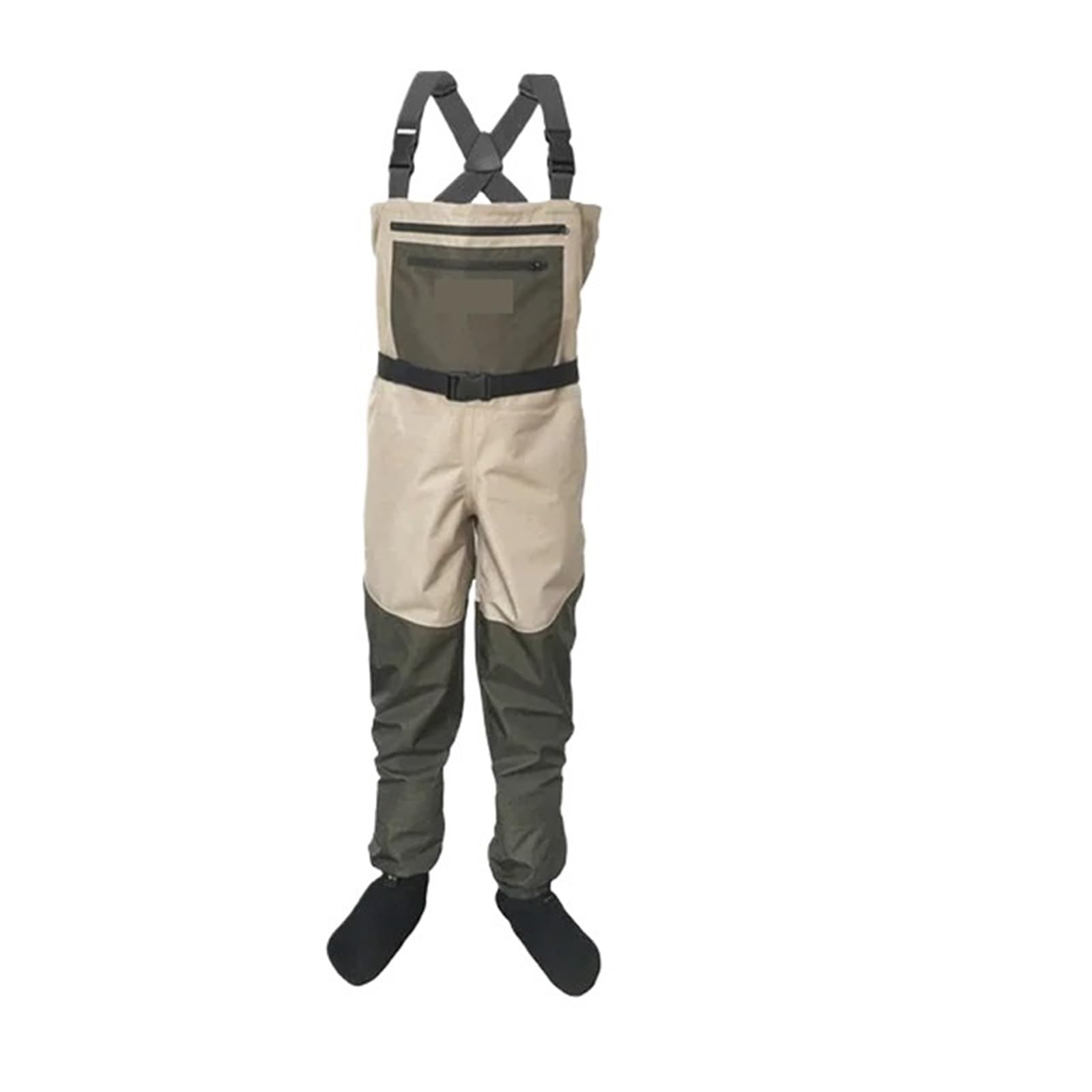 Vadeadores Vadeadores de Pesca con Mosca for Hombres, Calcetines de Neopreno Impermeables, vadeadores de Pesca, Zapatos de Pesca for Exteriores para Aguas(S)