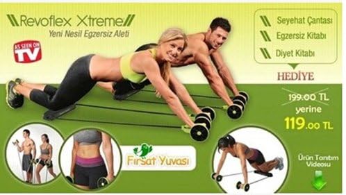 JustDo Revoflex Xtreme Thin Waist Fitness Workout Training Equipment Gym Excise Machine